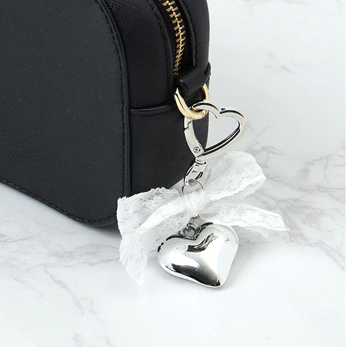 BACKYARD FAMILY「RORA キーリング 通販 ローラ アリス キーホルダー キーチャーム ハート型 カラビナ リボン」|その他|
