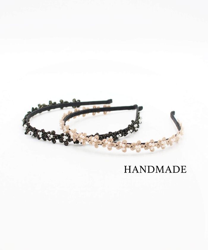 BACKYARD FAMILY「カチューシャ 花 キッズ パール 通販 ヘッドドレス 女の子 子供 子ども こども セレモニー」|その他|