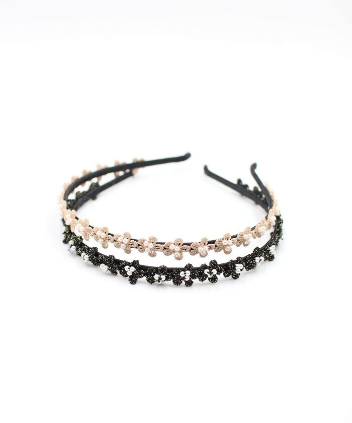 BACKYARD FAMILY「カチューシャ 花 キッズ パール 通販 ヘッドドレス 女の子 子供 子ども こども セレモニー」|その他|