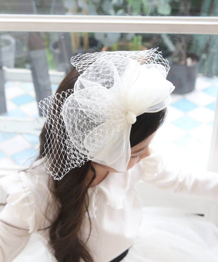 BACKYARD FAMILY「Rora カチューシャ キッズ 通販 エリジェ ヘッドドレス 髪飾り ヘアバンド リボン 大きい」|その他|