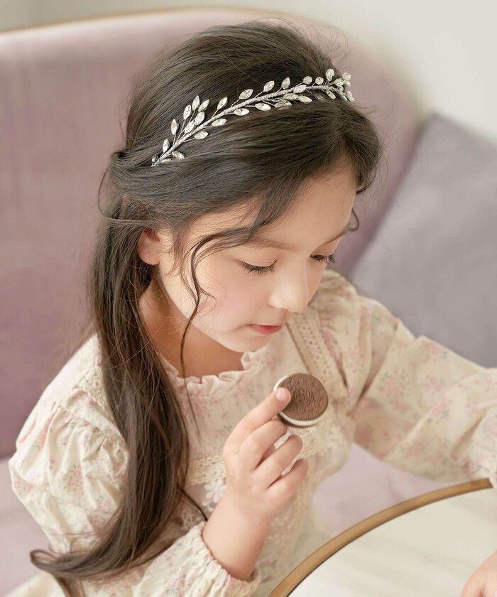 BACKYARD FAMILY「細い カチューシャ キッズ リーフ 通販 ヘッドドレス 女の子 子供 子ども こども 普段」|その他|