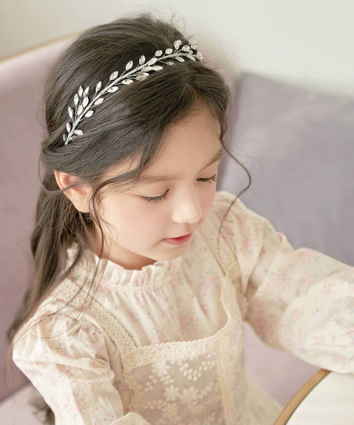 BACKYARD FAMILY「細い カチューシャ キッズ リーフ 通販 ヘッドドレス 女の子 子供 子ども こども 普段」|その他|