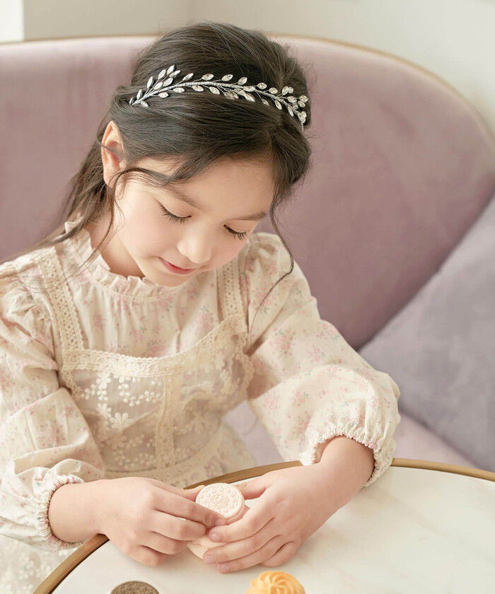 BACKYARD FAMILY「細い カチューシャ キッズ リーフ 通販 ヘッドドレス 女の子 子供 子ども こども 普段」|その他|