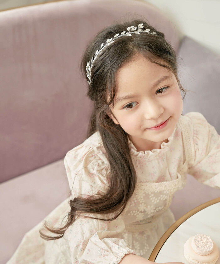 BACKYARD FAMILY「細い カチューシャ キッズ リーフ 通販 ヘッドドレス 女の子 子供 子ども こども 普段」|その他|
