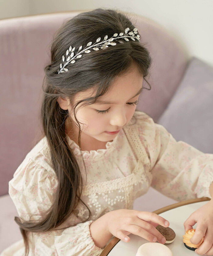 BACKYARD FAMILY「細い カチューシャ キッズ リーフ 通販 ヘッドドレス 女の子 子供 子ども こども 普段」|その他|