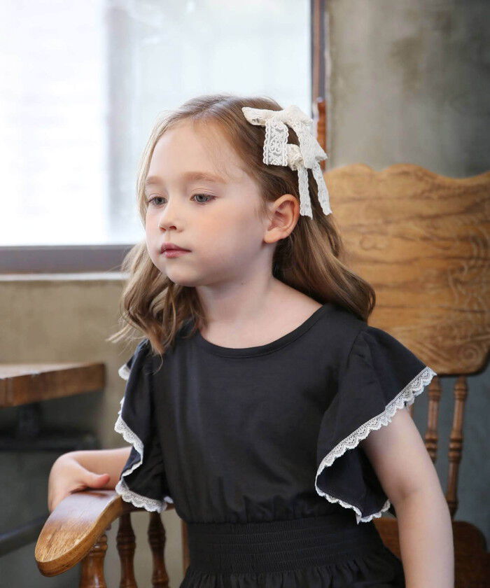 BACKYARD FAMILY「Rora ヘアクリップ キッズ 2個セット 通販 ケイリー 髪飾り 髪留め リボン 大きめ レース」|その他|