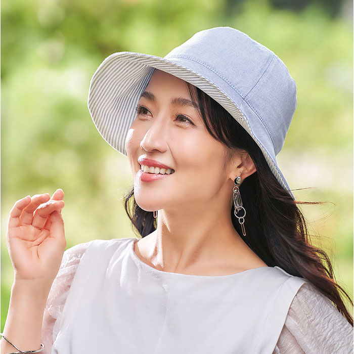 BACKYARD FAMILY「帽子 レディース 通販 日本製 レディース帽子 レディースハット UVハット ハット つば広帽子」|ハット|