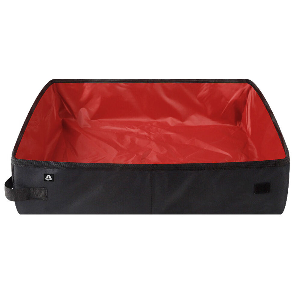 BACKYARD FAMILY「猫 トイレ 折り畳み 通販 猫トイレ 折りたたみ ポータブル セカンドトイレ 携帯トイレ」|その他|レッド1