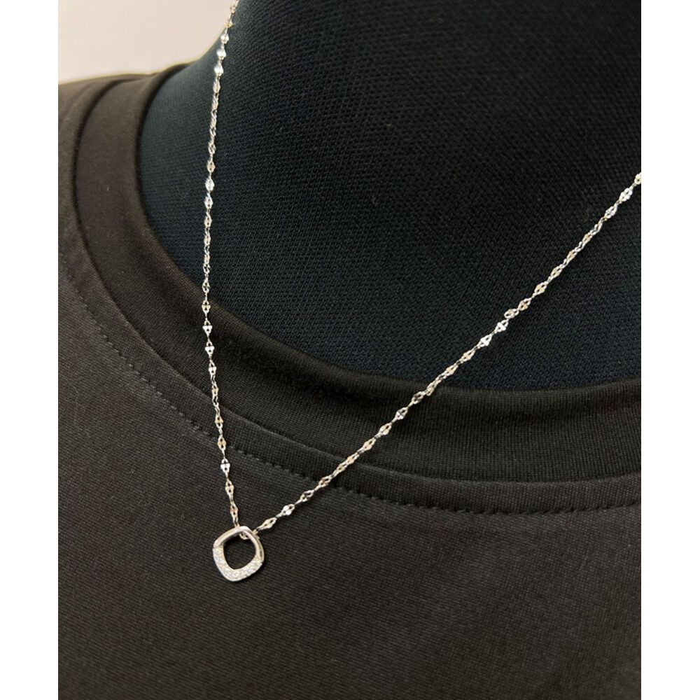 BACKYARD FAMILY「ネックレス レディース 通販 ダイヤモンドハーツ nec-0120 Diamond Hearts」|その他|シルバー2