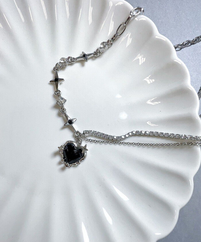 BACKYARD FAMILY「ネックレス ハート レディース 通販 ダイヤモンドハーツ nec-0990 Diamond」|その他|