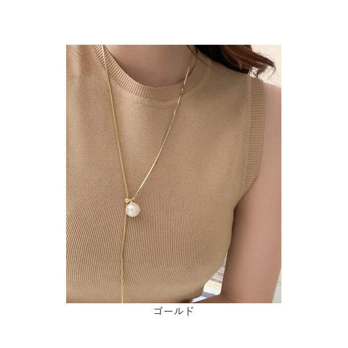 BACKYARD FAMILY「ネックレス レディース シンプル 通販 ペンダント 首飾り アクセサリー ジュエリー パール 真珠」|その他|