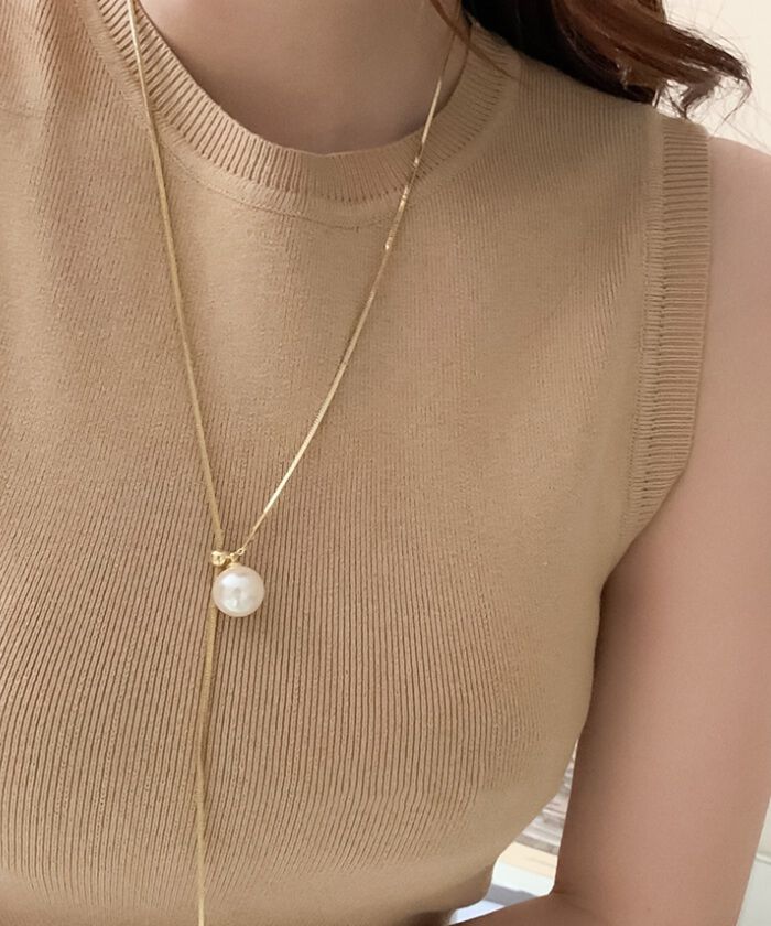 BACKYARD FAMILY「ネックレス レディース シンプル 通販 ペンダント 首飾り アクセサリー ジュエリー パール 真珠」|その他|