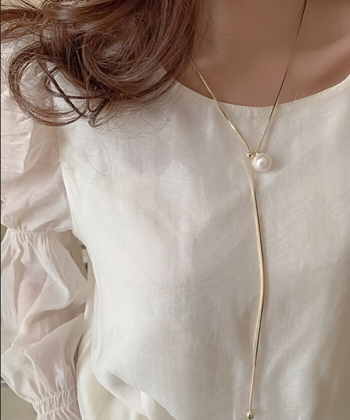 BACKYARD FAMILY「ネックレス レディース シンプル 通販 ペンダント 首飾り アクセサリー ジュエリー パール 真珠」|その他|