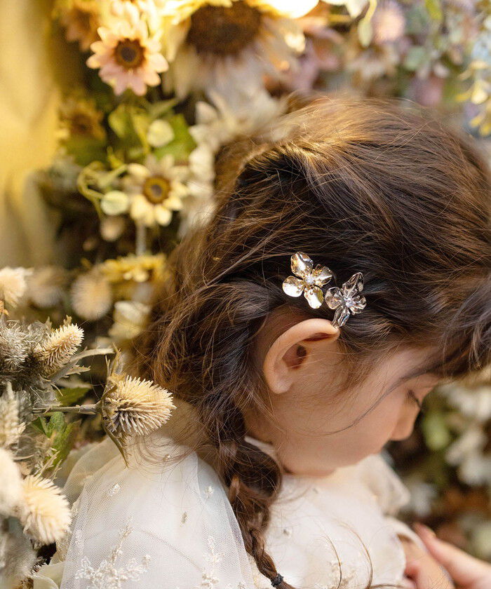 BACKYARD FAMILY「Rora ヘアコーム かんざし 通販 フローラ ヘアピン キッズ ヘアアクセサリー 髪どめ 髪留め」|その他|