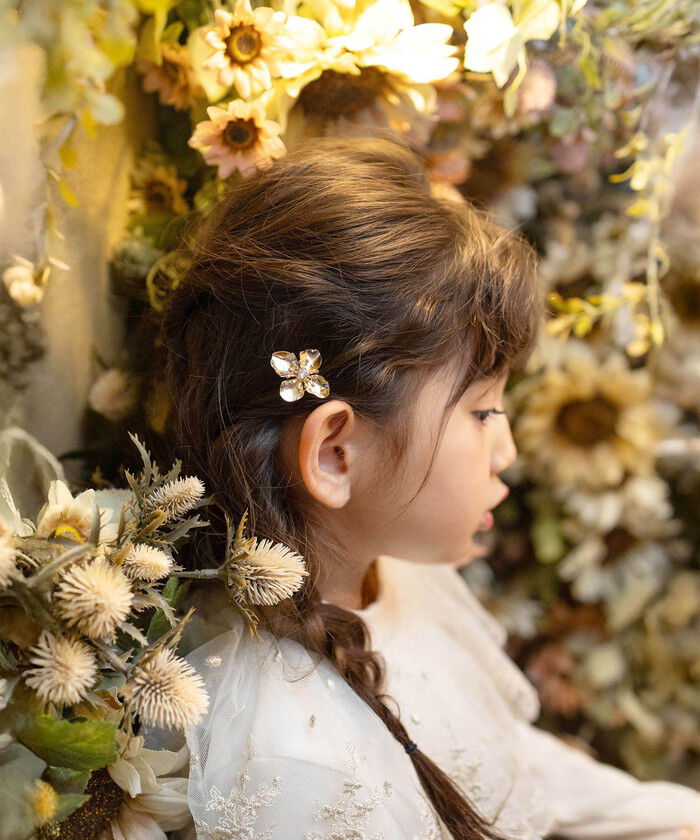 BACKYARD FAMILY「Rora ヘアコーム かんざし 通販 フローラ ヘアピン キッズ ヘアアクセサリー 髪どめ 髪留め」|その他|