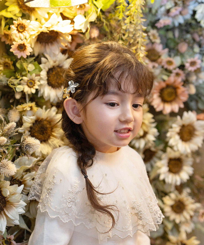 BACKYARD FAMILY「Rora ヘアコーム かんざし 通販 フローラ ヘアピン キッズ ヘアアクセサリー 髪どめ 髪留め」|その他|