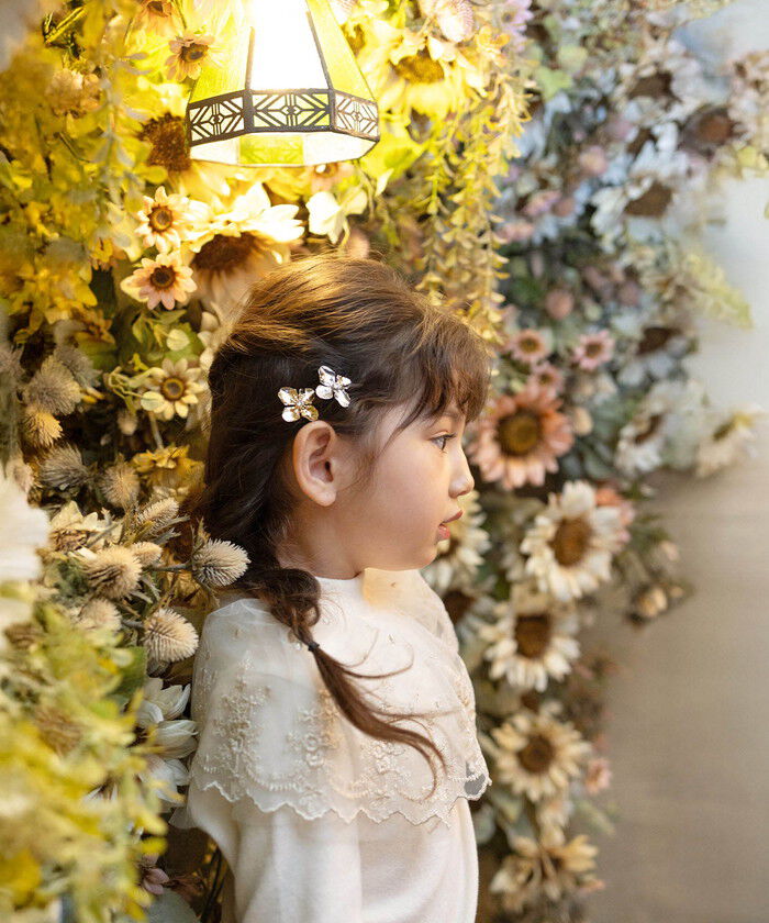 BACKYARD FAMILY「Rora ヘアコーム かんざし 通販 フローラ ヘアピン キッズ ヘアアクセサリー 髪どめ 髪留め」|その他|