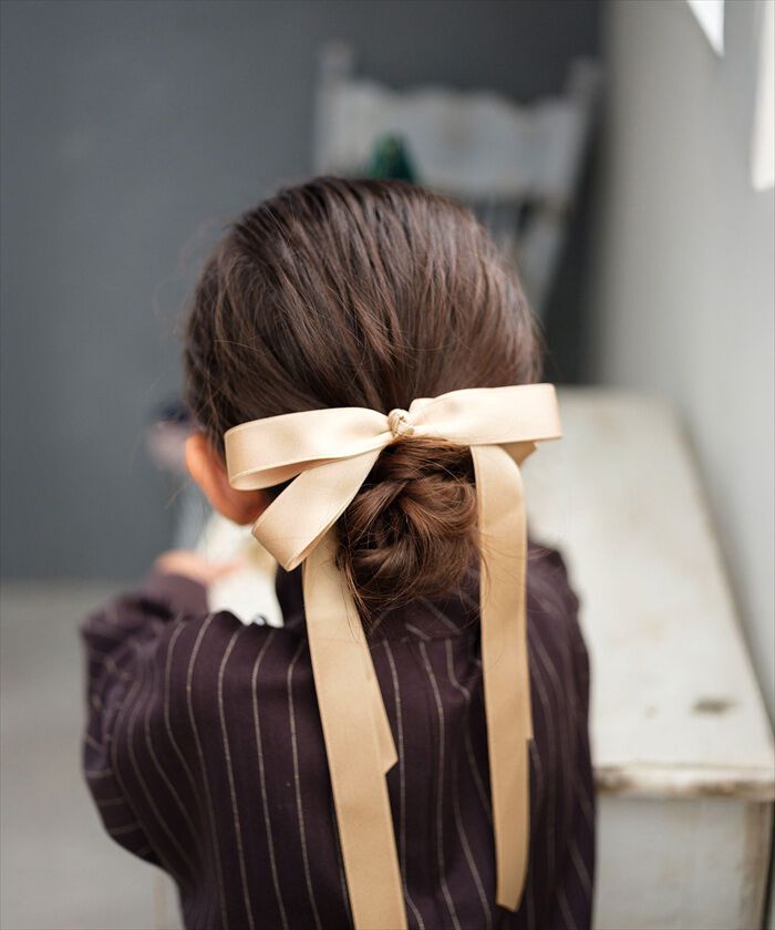 BACKYARD FAMILY「Rora ヘアゴム キッズ 通販 レア ロングリボン 髪ゴム 髪飾り 髪どめ 髪留め」|その他|