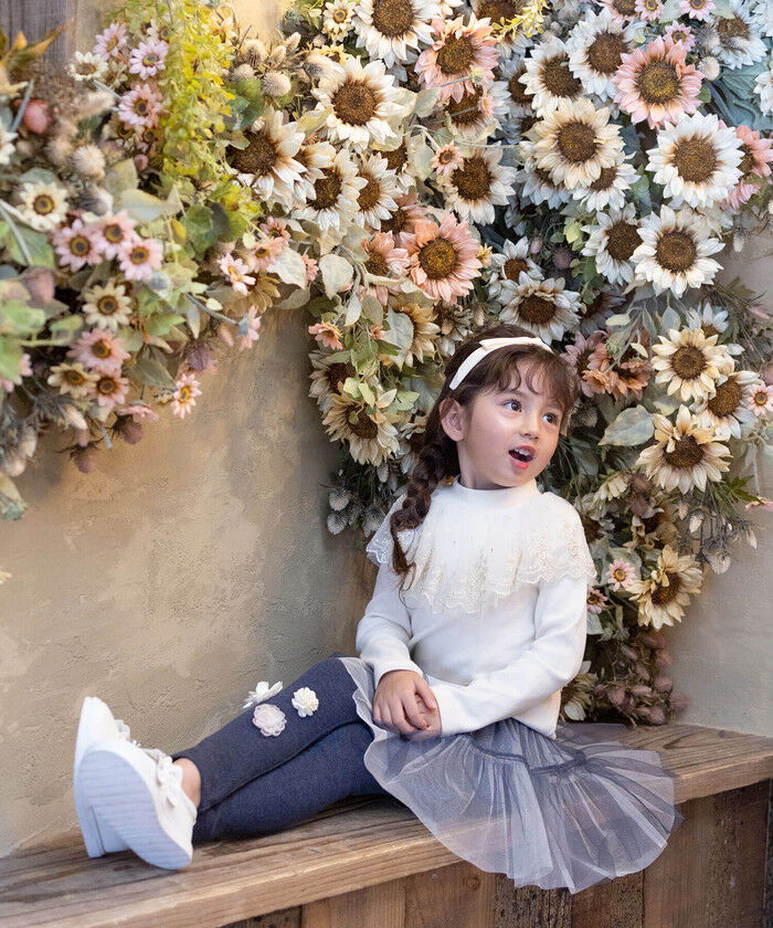 BACKYARD FAMILY「Rora カチューシャ キッズ 通販 サテンノット 髪飾り 髪留め 髪どめ ヘアアクセサリー」|その他|