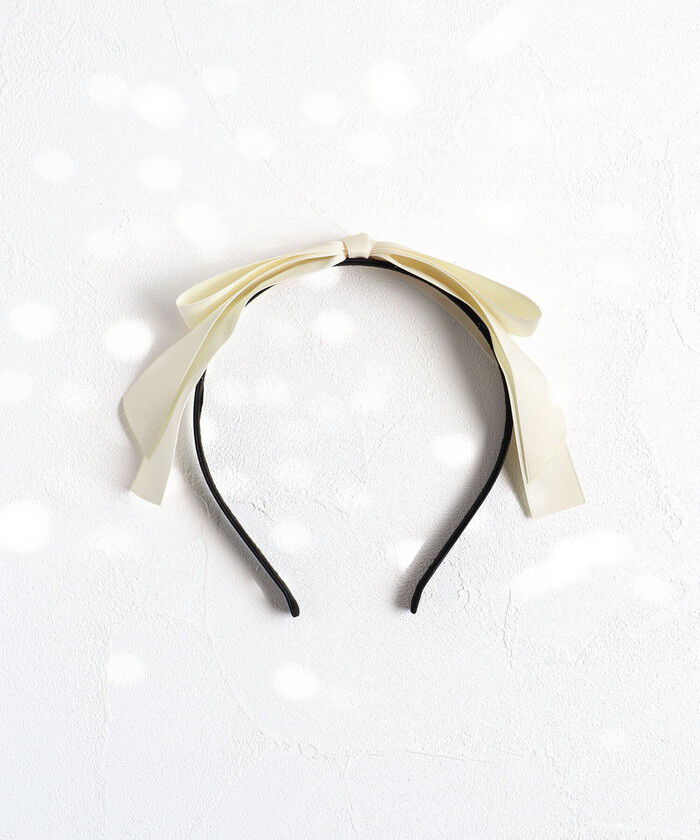 BACKYARD FAMILY「Rora カチューシャ キッズ 通販 サテンノット 髪飾り 髪留め 髪どめ ヘアアクセサリー」|その他|