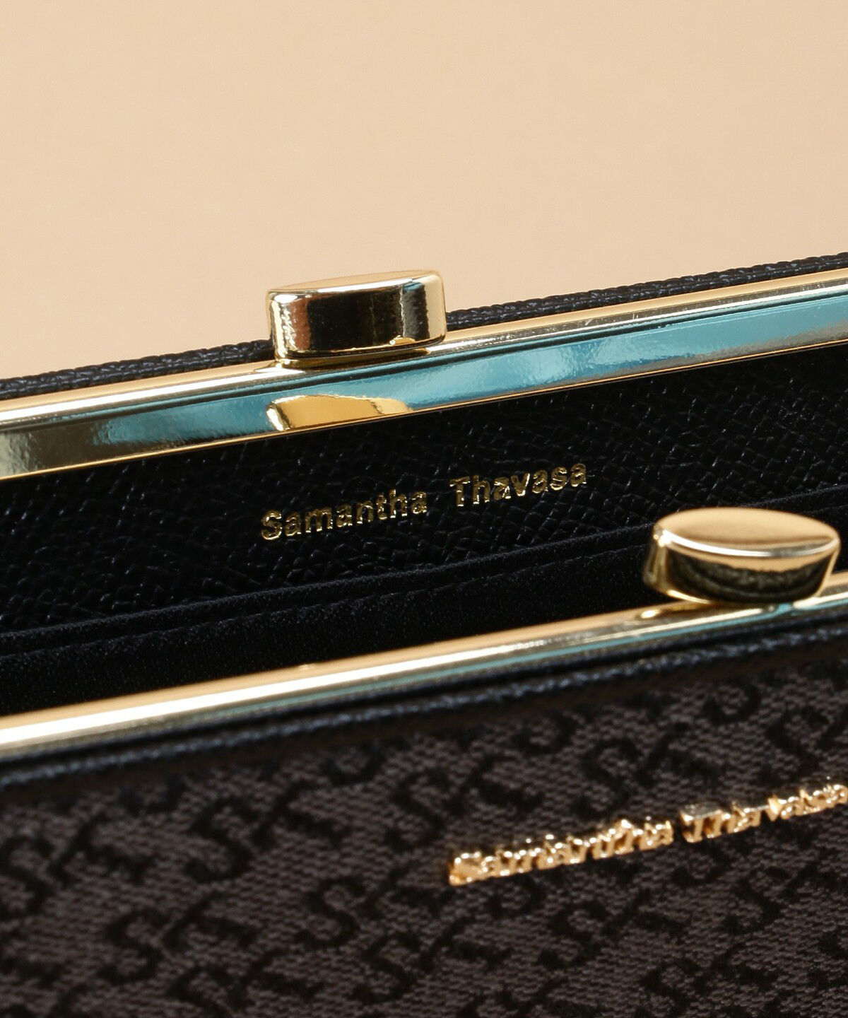 Samantha Thavasa「ST Jacquard 口金長財布」|財布|