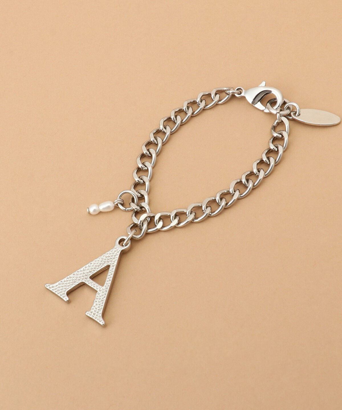 Samantha Thavasa「シルバーイニシャルバッグチャーム A」|チャーム・キーホルダー|