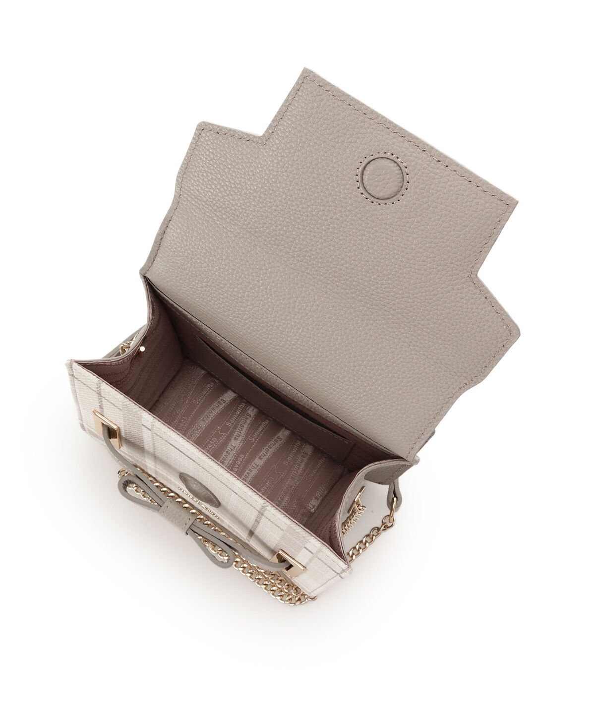 Samantha Thavasa「チェック柄エムシュシュⅢ ショルダーバッグ 小サイズ」|ショルダー・メッセンジャー|