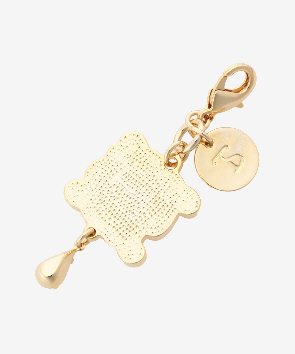 Samantha Vega「ドロップストーンイニシャルファスナーチャーム（M）」|チャーム・キーホルダー|