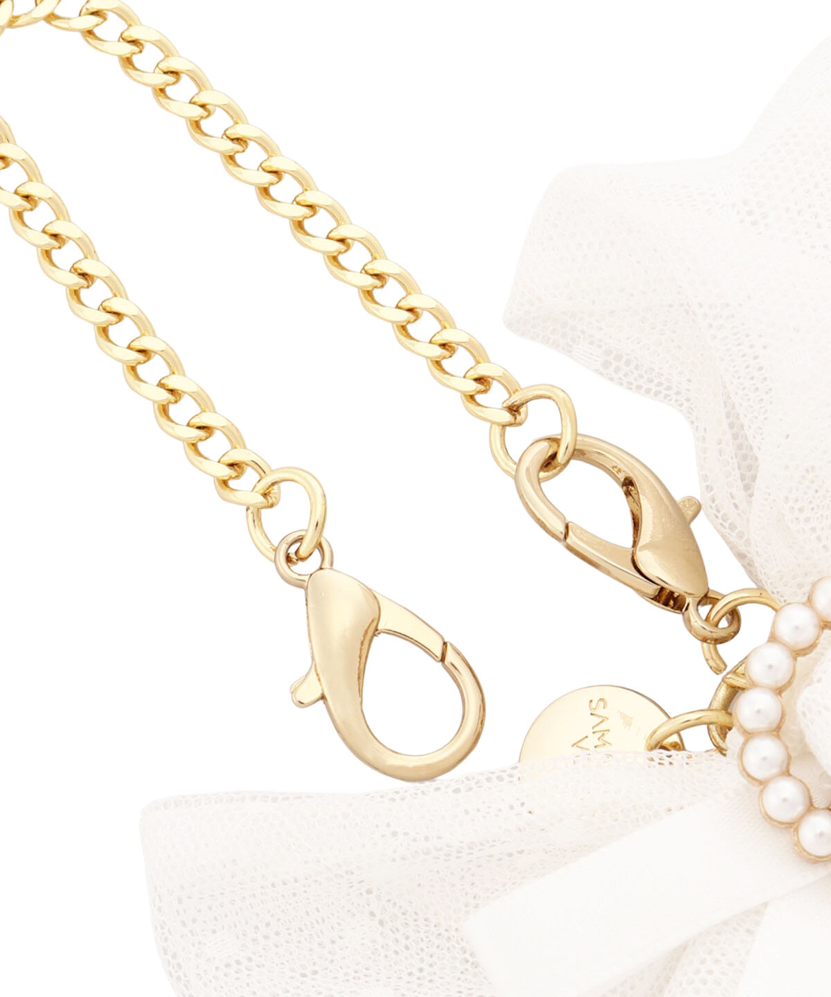 Samantha Vega「チュールリボンバッグチャーム」|チャーム・キーホルダー|