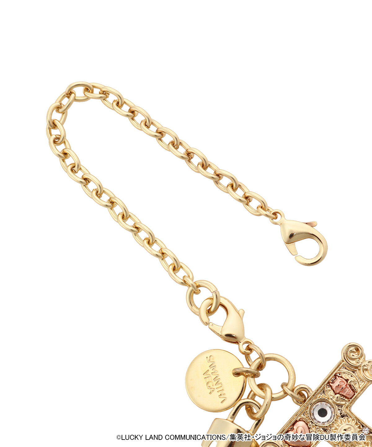 Samantha Vega「SAMANTHAVEGA&times;ｱﾆﾒ『ｼﾞｮｼﾞｮの奇妙な冒険 ﾀﾞｲﾔﾓﾝﾄﾞは砕けな 」|チャーム・キーホルダー|