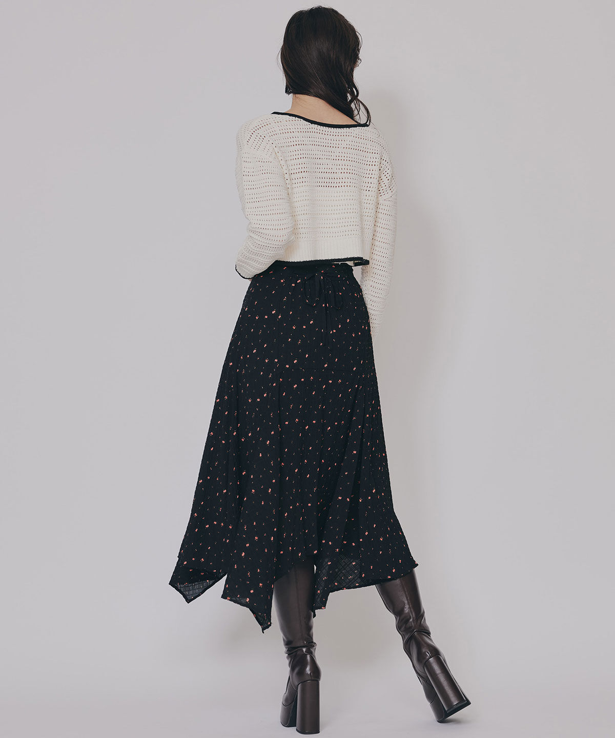 REDYAZEL「リボンニットカーディガン」|カーディガン|