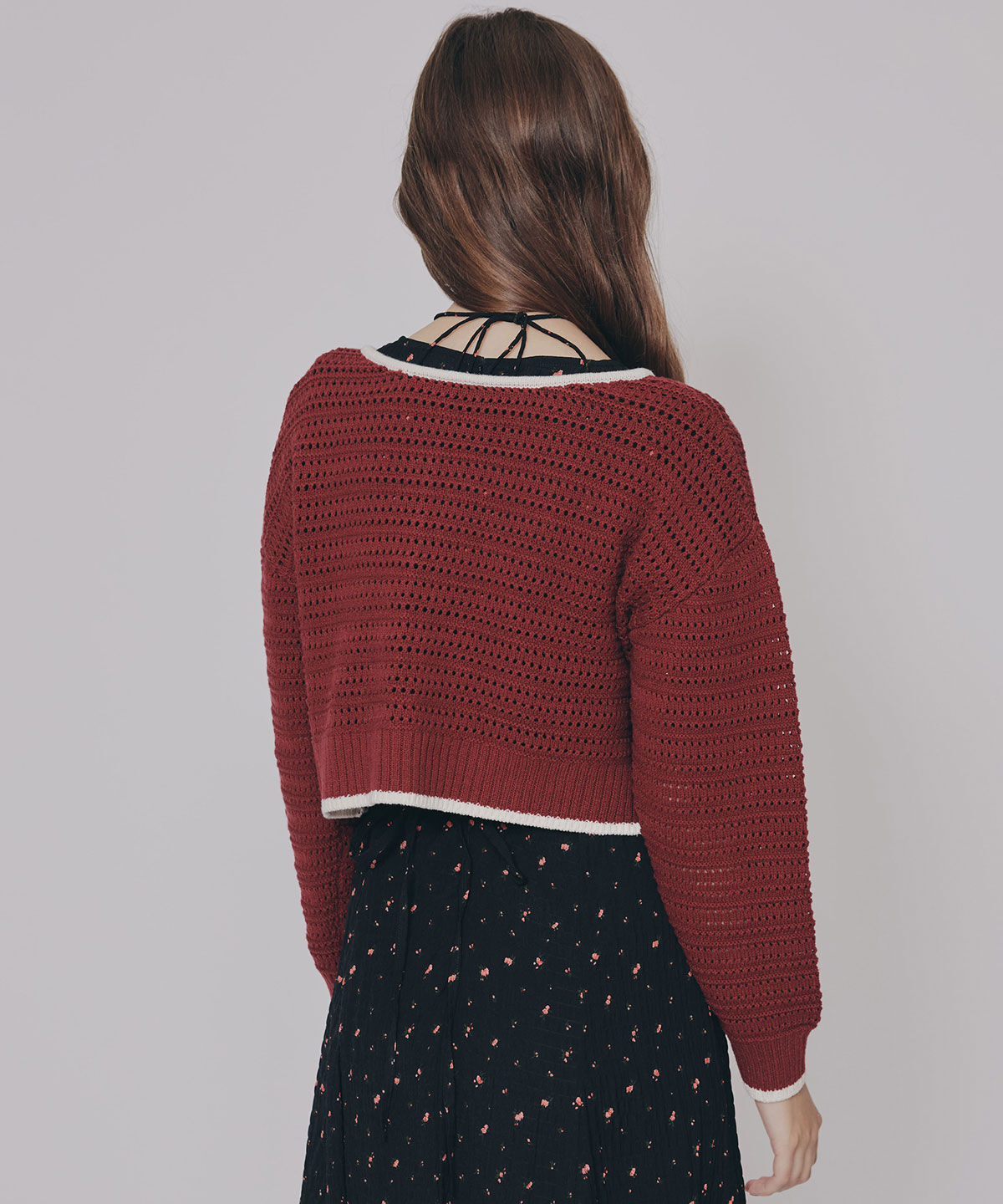 REDYAZEL「リボンニットカーディガン」|カーディガン|