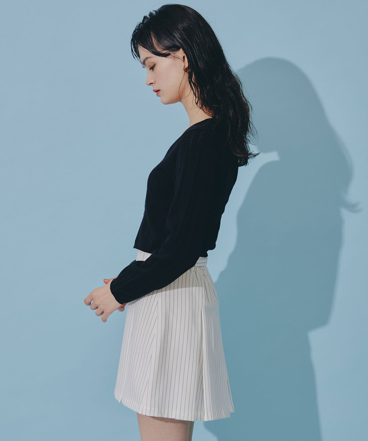 REDYAZEL「バタフライホックニットカーディガン」|カーディガン|