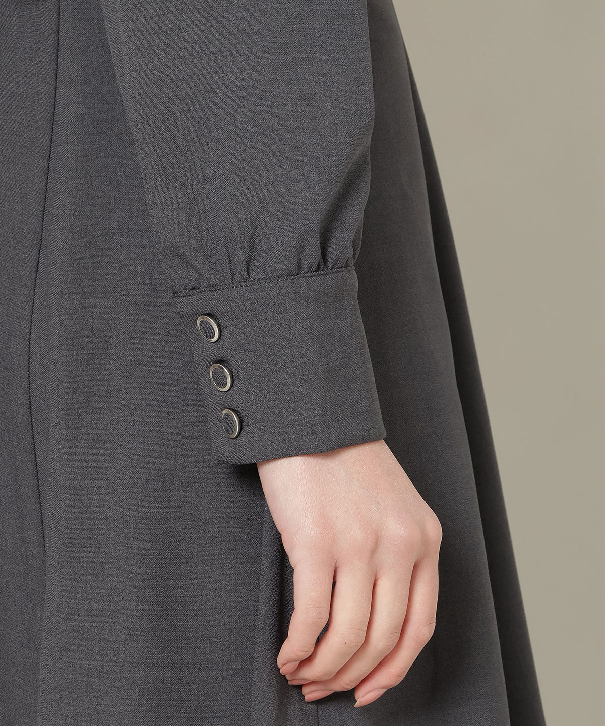 WILLSELECTION「リボンタイラッフルフレアワンピース」|ワンピース|