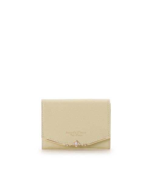 Samantha Thavasa Petit Choice「ジュエルバー　マルチパスケース」|定期入れ|イエロー