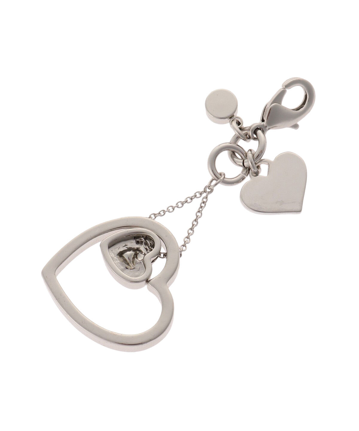 Samantha Thavasa Petit Choice「ハートストーン ファスナーチャーム」|チャーム・キーホルダー|