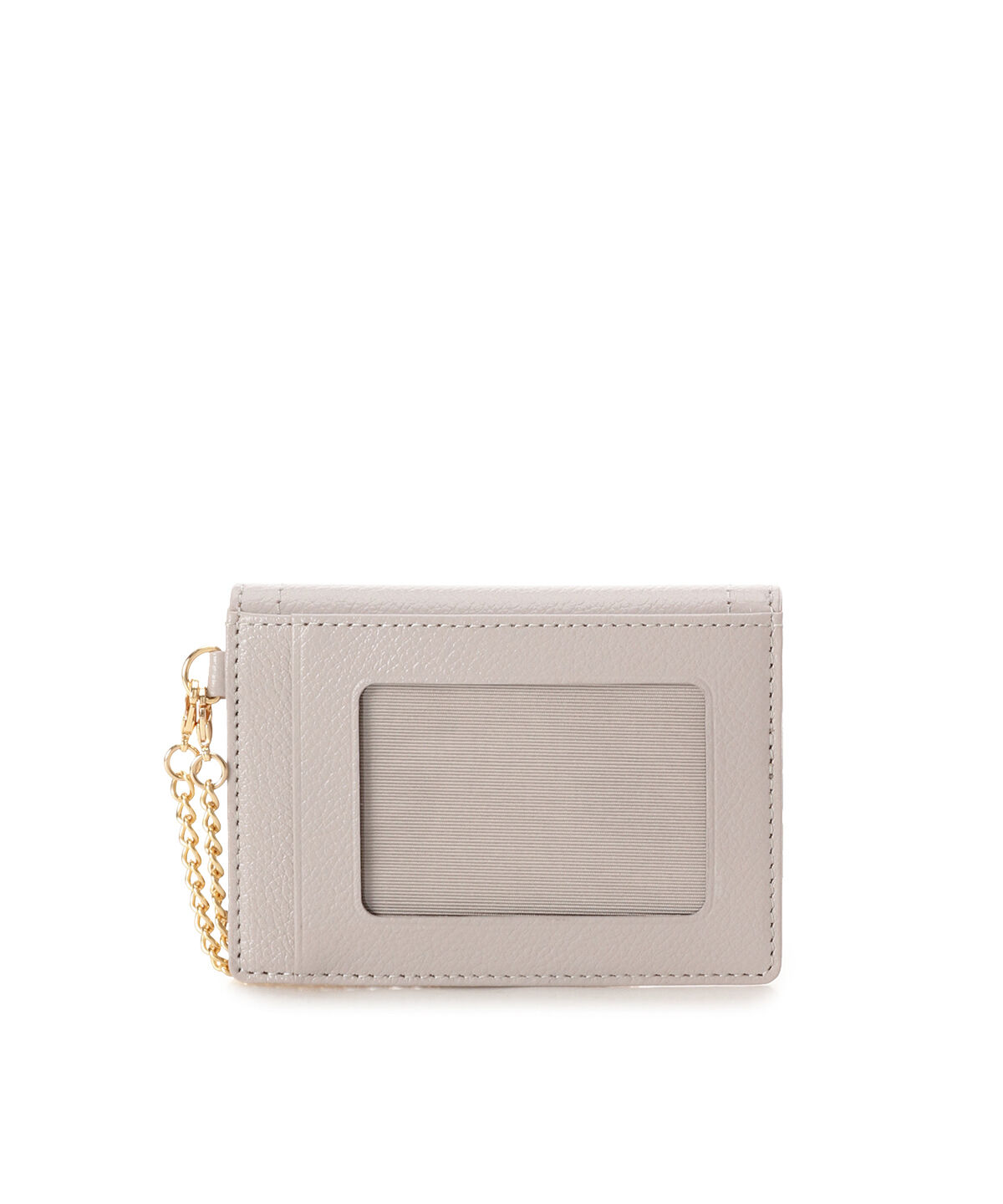 Samantha Thavasa Petit Choice「クリアハートビジュー パスケース」|定期入れ|