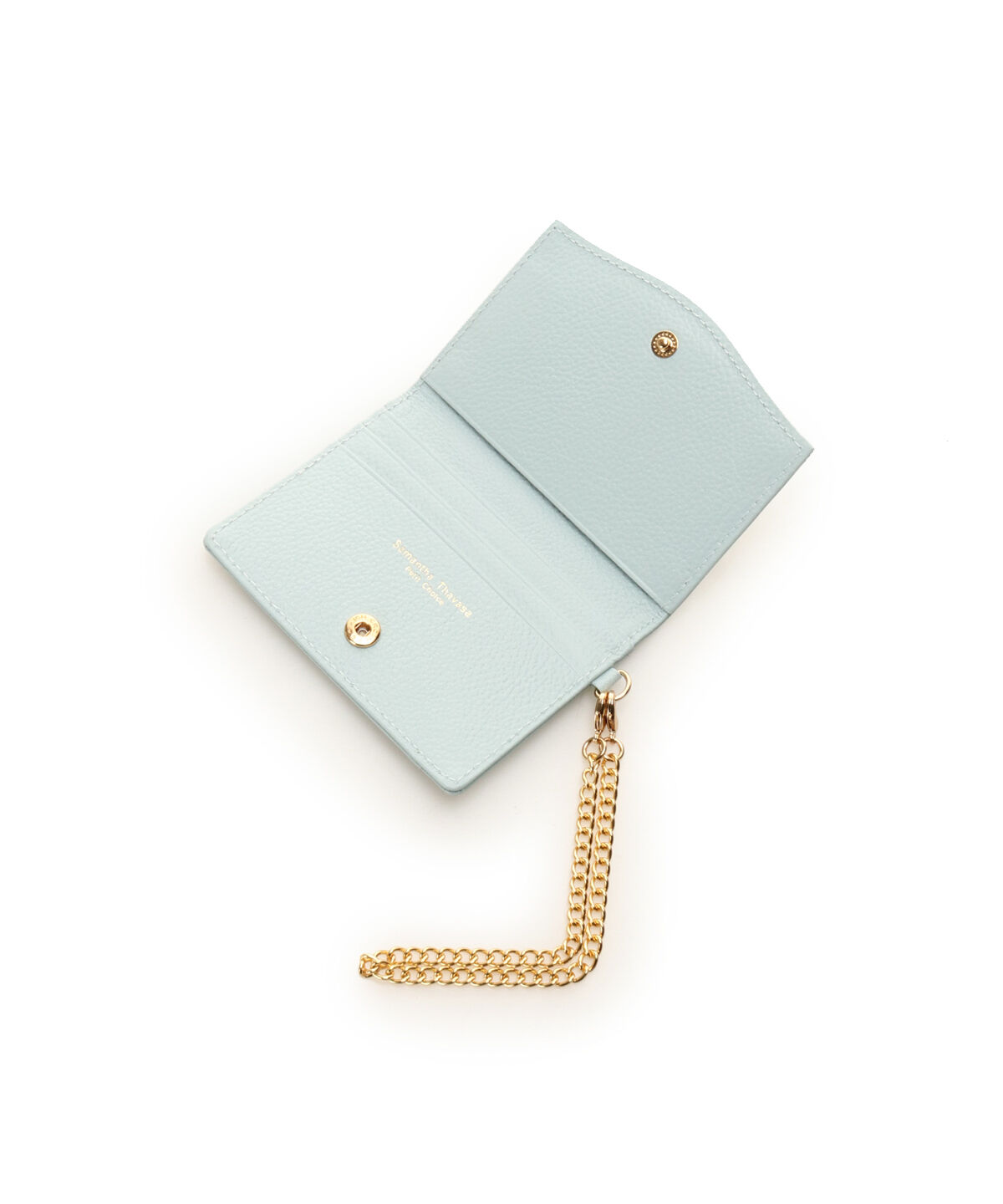 Samantha Thavasa Petit Choice「クリアハートビジュー パスケース」|定期入れ|