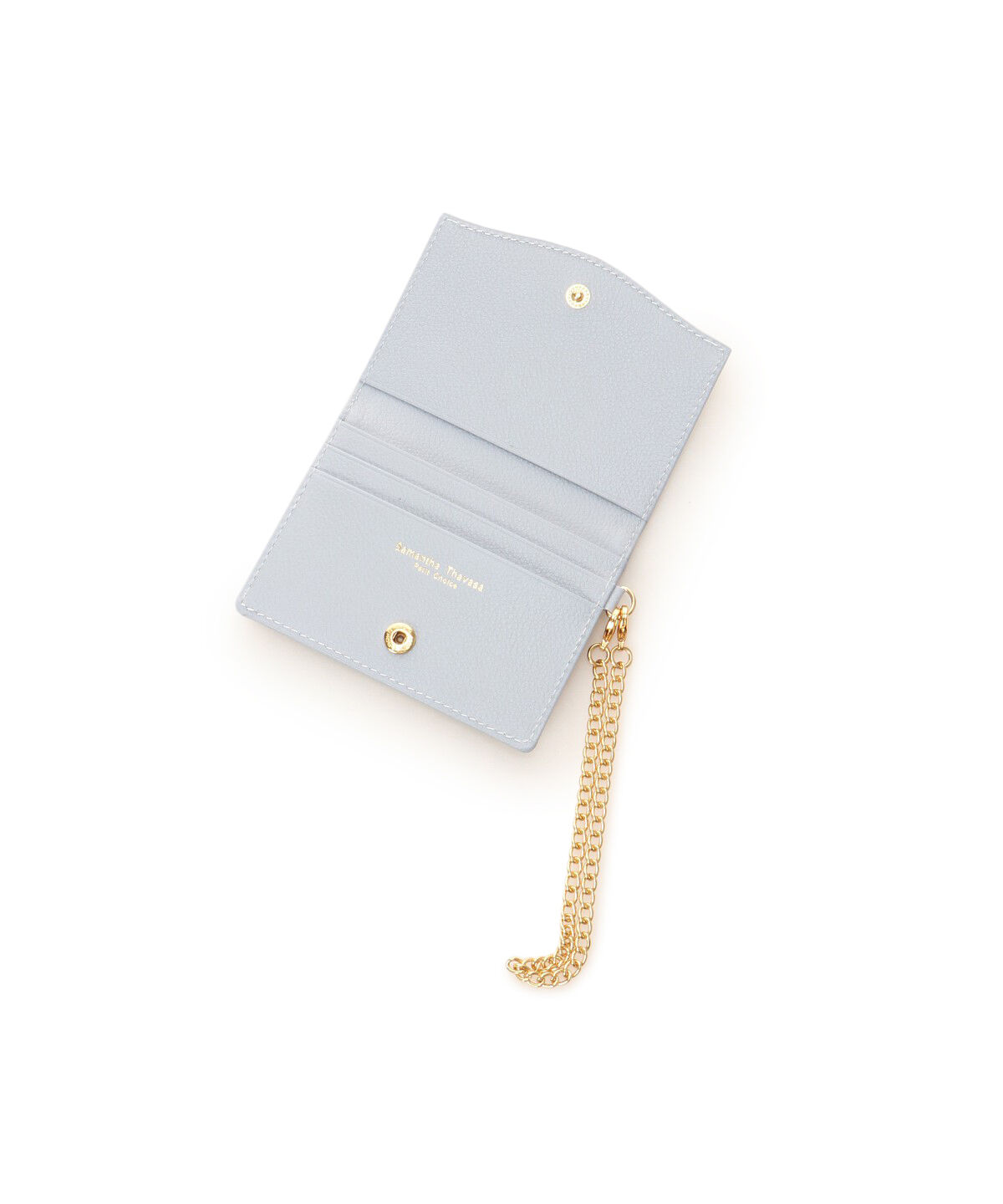 Samantha Thavasa Petit Choice「クリアハートビジュー パスケース」|定期入れ|