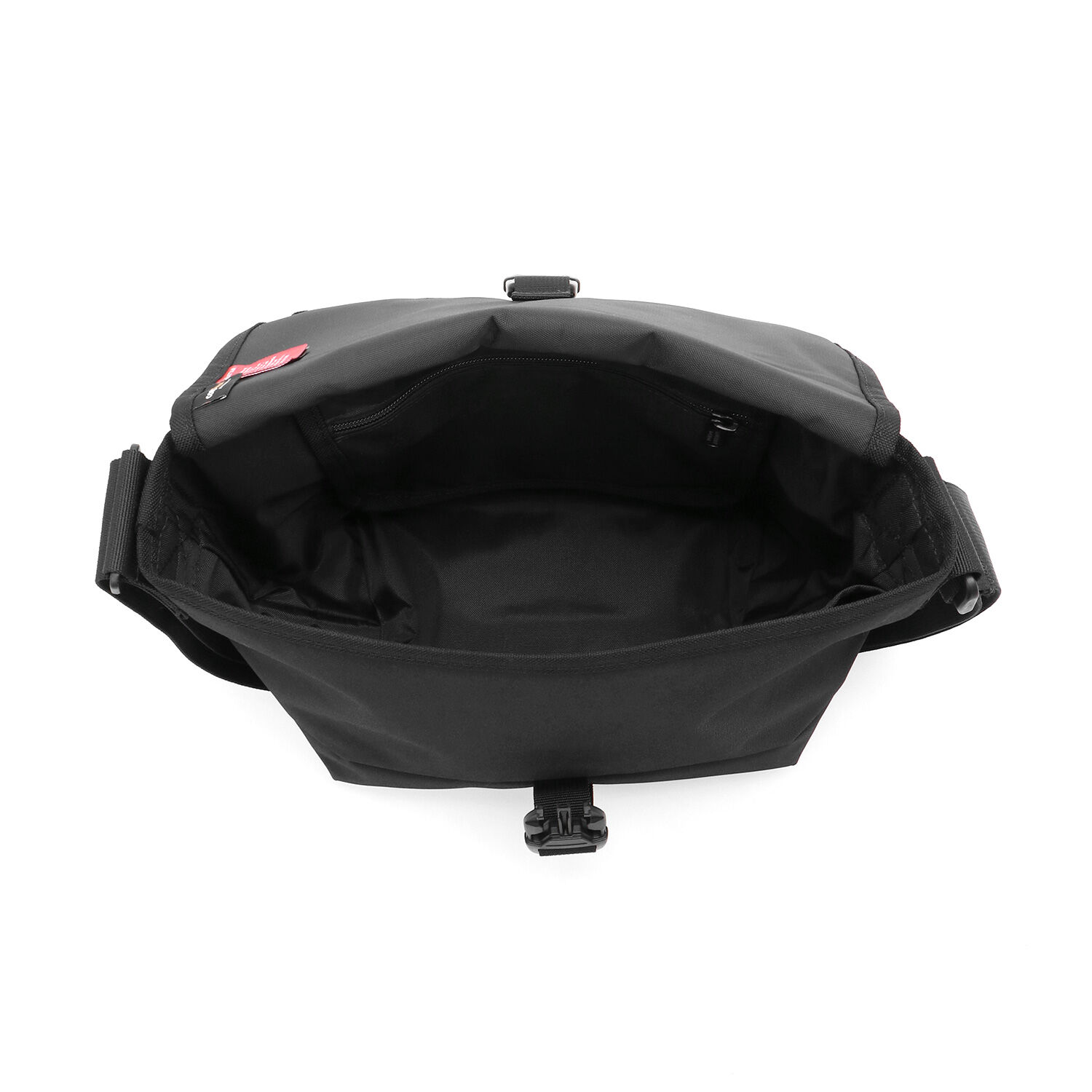 Manhattan Portage「Pacific Nylon Messenger Bag JR Flap Zipper Pocket W/ Divider」|ショルダー・メッセンジャー|