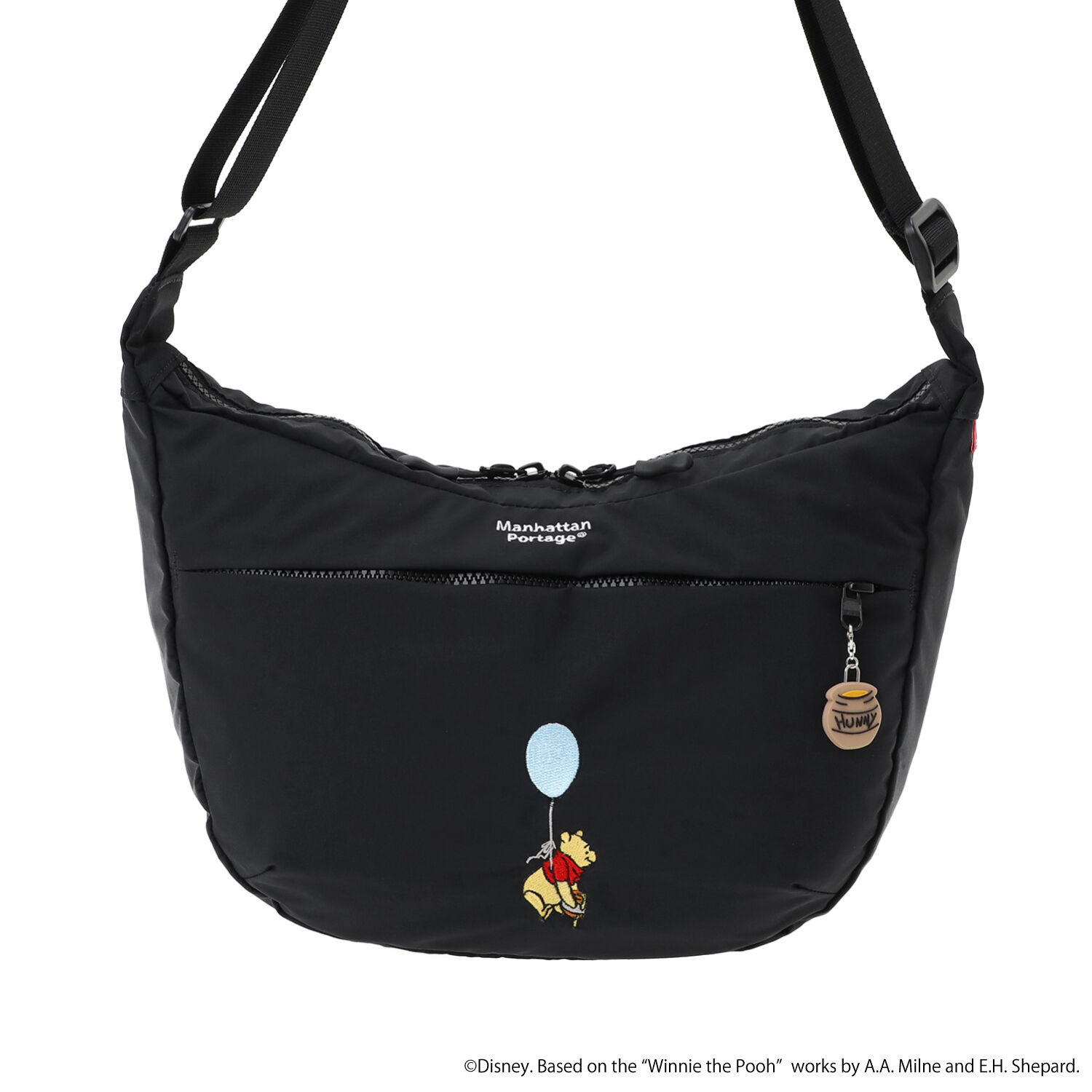 Manhattan Portage「DUET SHOULDER BAG NYLON TUSSAH QUILL 25 / POOH」|ショルダー・メッセンジャー|