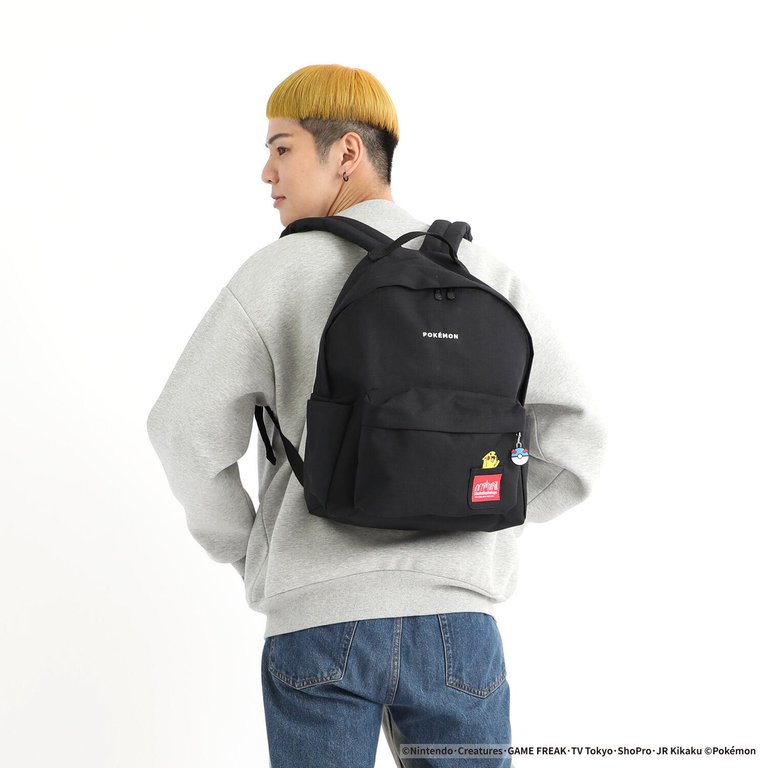 Manhattan Portage「BIG APPLE BACKPACK (MD) VER 3 Pokemon 25」|リュック|