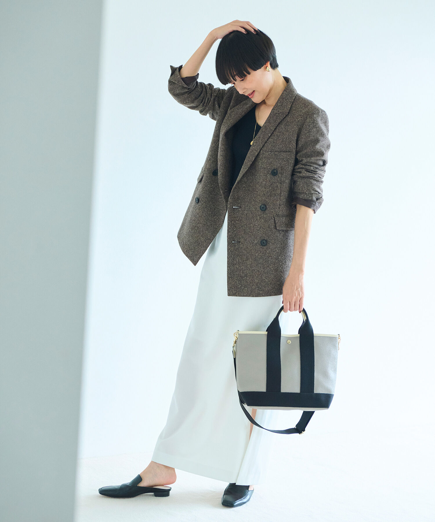 TOPKAPI BREATH「スコッチグレイン ネオレザー トート バッグ ショルダー付き M」|ショルダー・メッセンジャー|