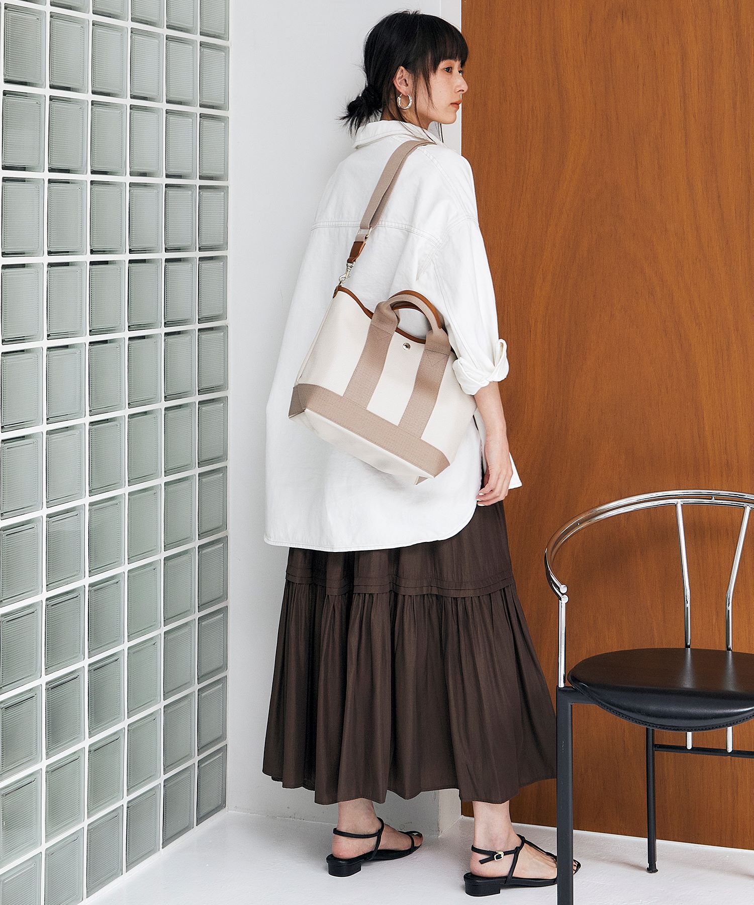 TOPKAPI BREATH「スコッチグレイン ネオレザー トート バッグ ショルダー付き M」|ショルダー・メッセンジャー|