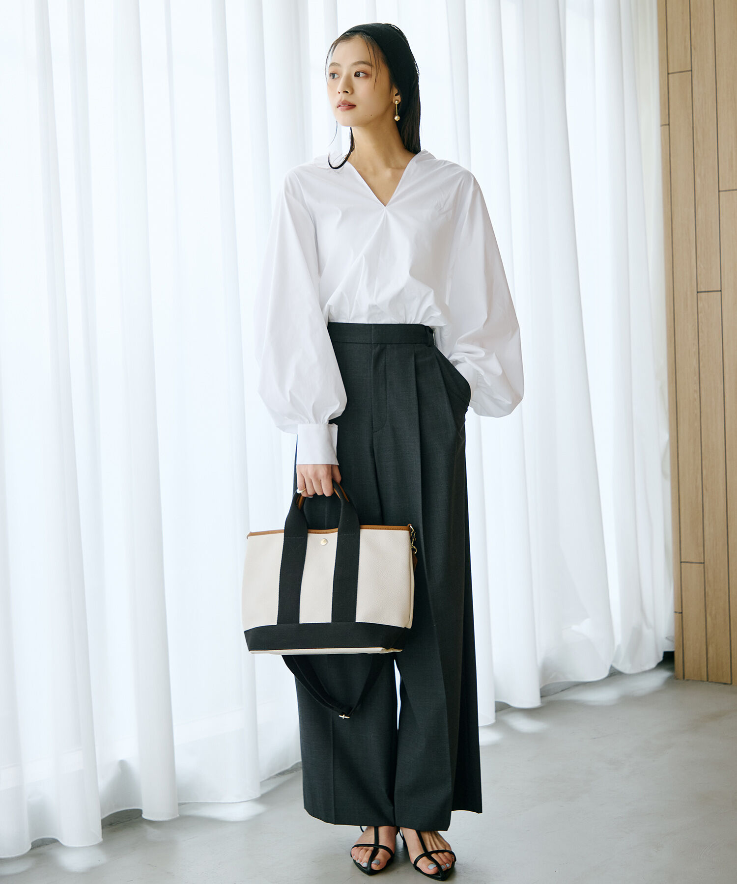 TOPKAPI BREATH「スコッチグレイン ネオレザー トート バッグ ショルダー付き M」|ショルダー・メッセンジャー|