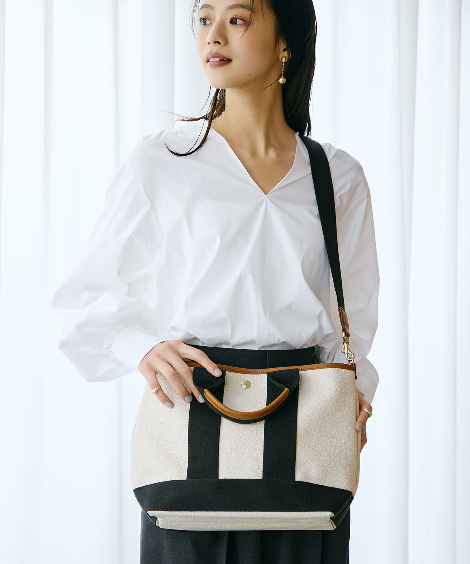 TOPKAPI BREATH「スコッチグレイン ネオレザー トート バッグ ショルダー付き M」|ショルダー・メッセンジャー|