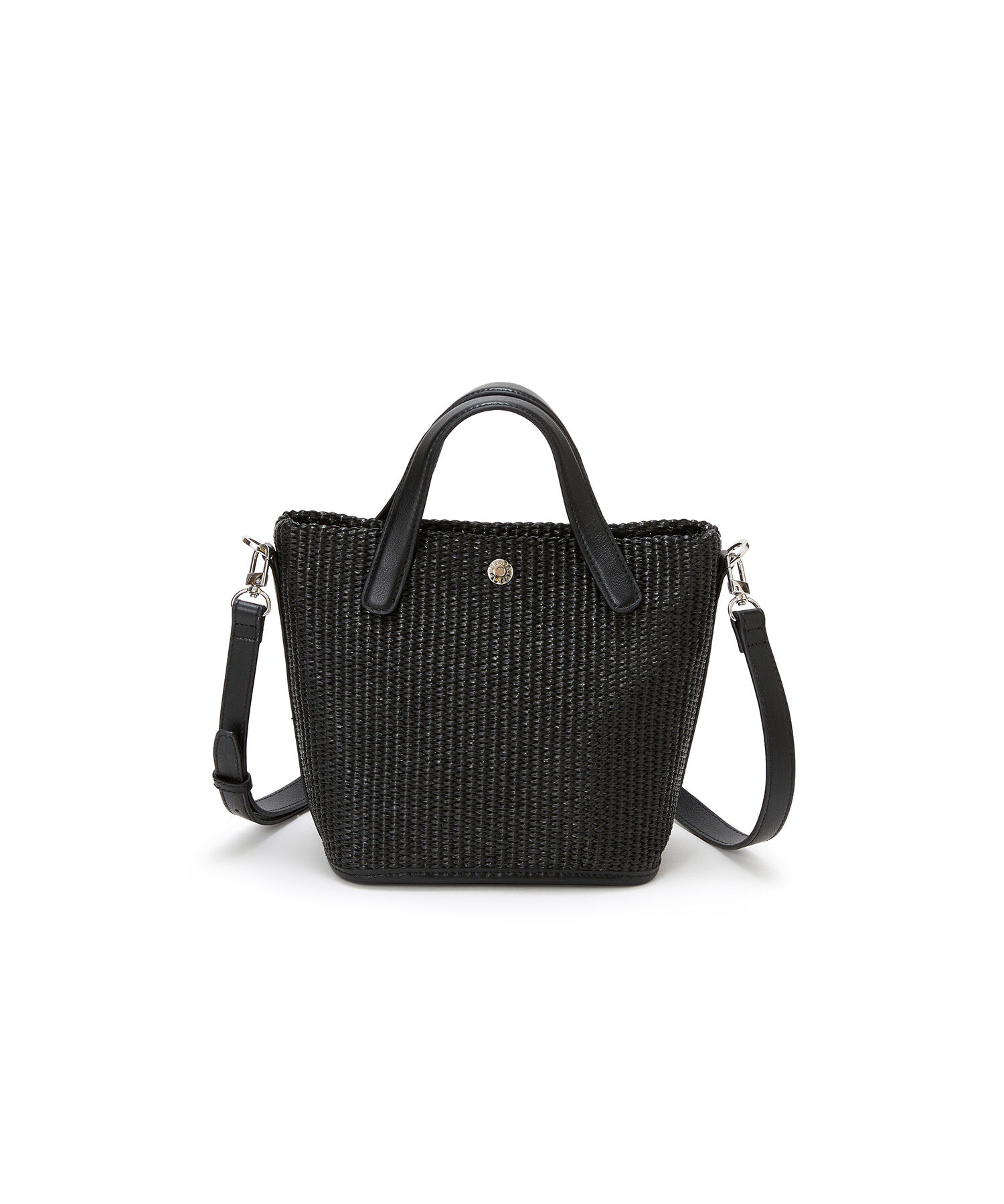 TOPKAPI BREATH「【Breath TOPKAPI】レザーハンドル ショルダー付き トート カゴバッグ」|ショルダー・メッセンジャー|