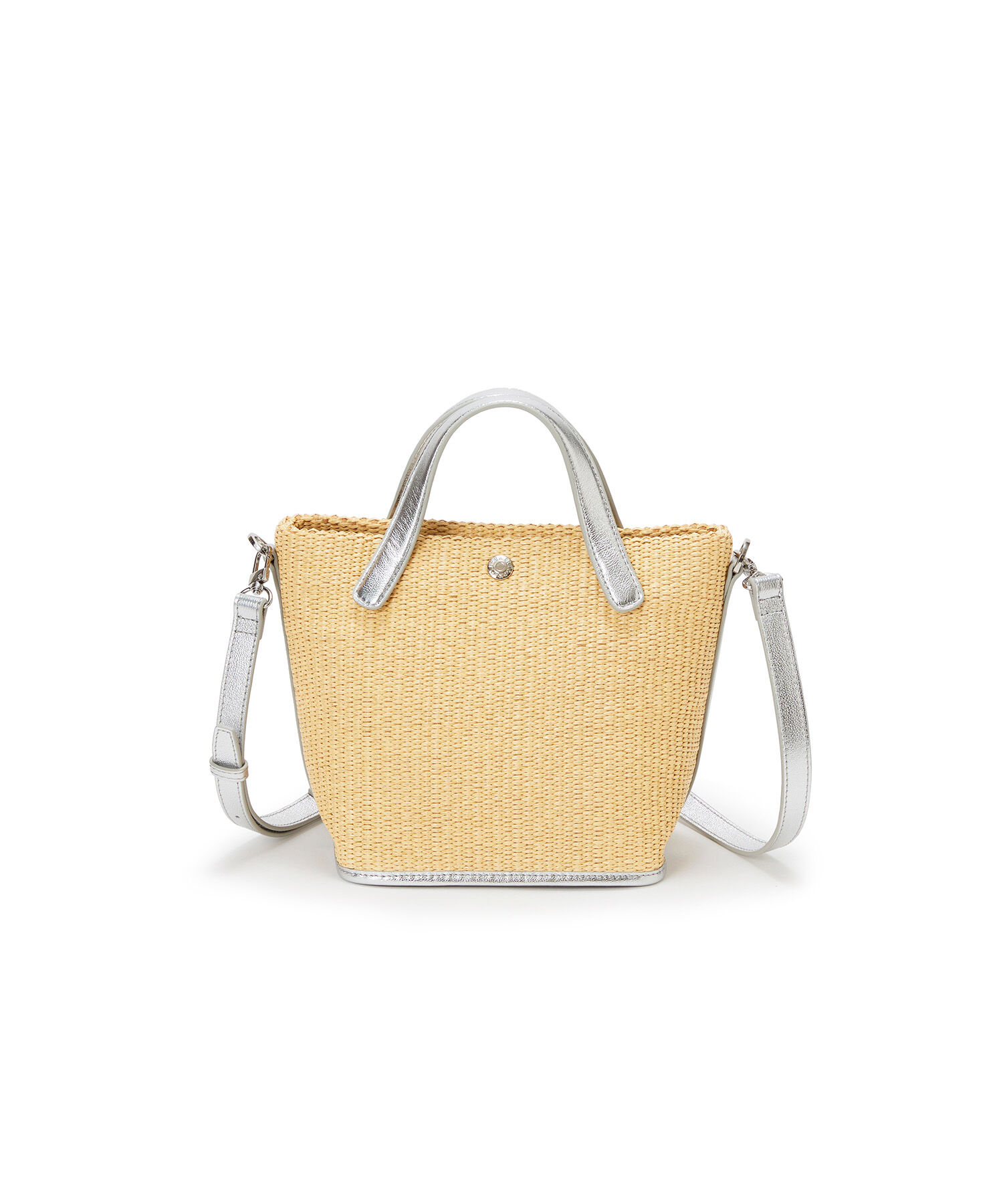 TOPKAPI BREATH「【Breath TOPKAPI】レザーハンドル ショルダー付き トート カゴバッグ」|ショルダー・メッセンジャー|