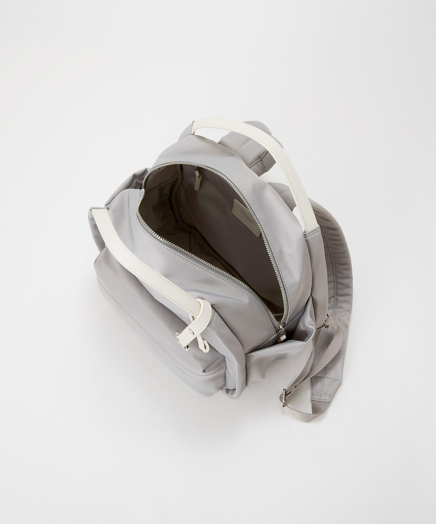 TOPKAPI BREATH「【Breath TOPKAPI】【撥水】ツヤ ナイロン レザーハンドル ミニ リュック」|リュック|