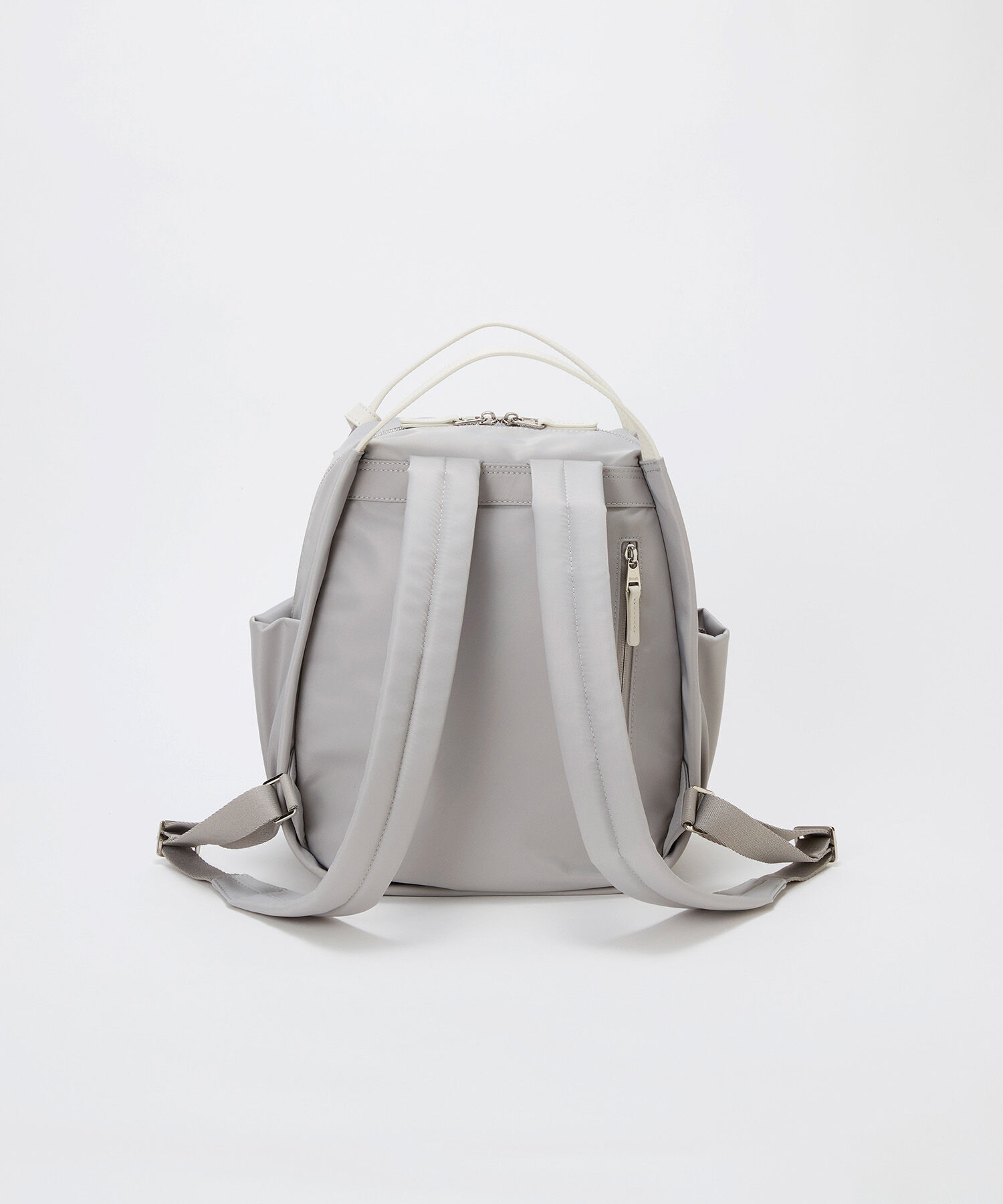 TOPKAPI BREATH「【Breath TOPKAPI】【撥水】ツヤ ナイロン レザーハンドル ミニ リュック」|リュック|